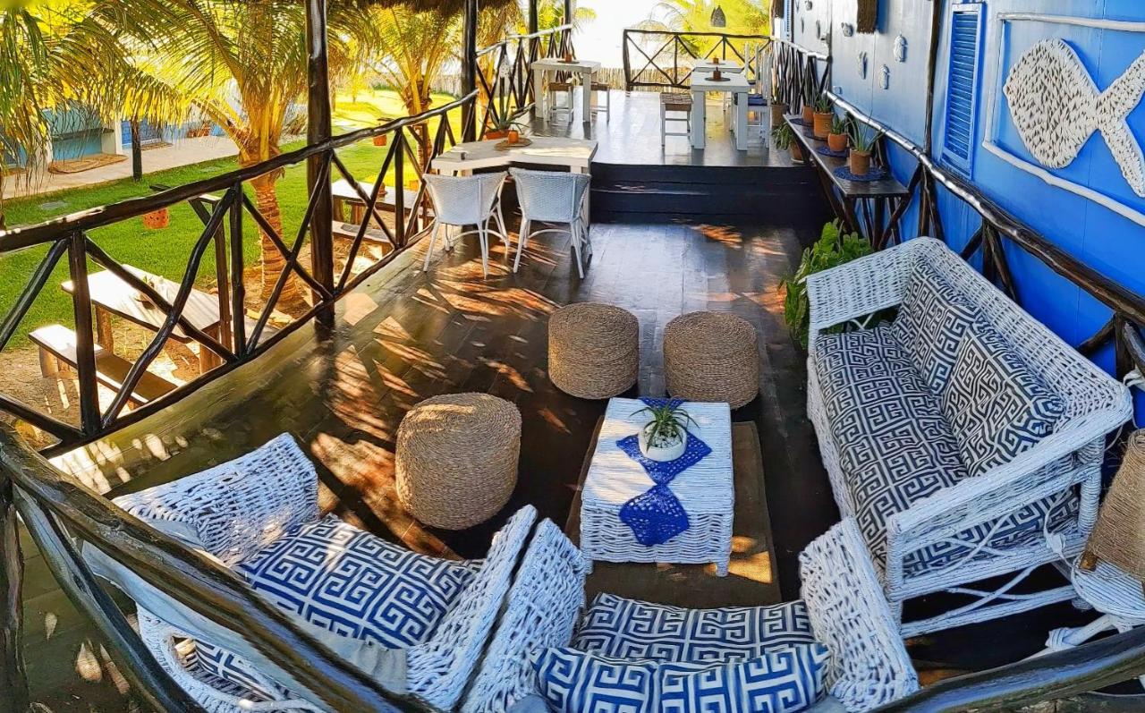Pousada Casa Azul Do Piaui Luis Correia Ngoại thất bức ảnh