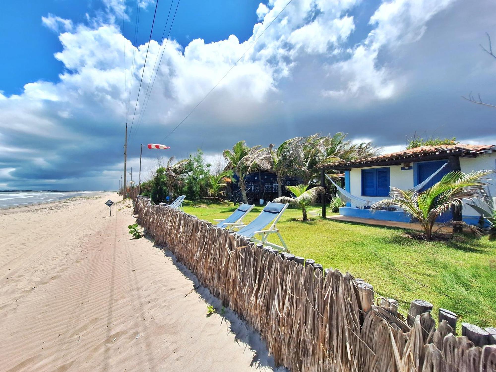 Pousada Casa Azul Do Piaui Luis Correia Ngoại thất bức ảnh